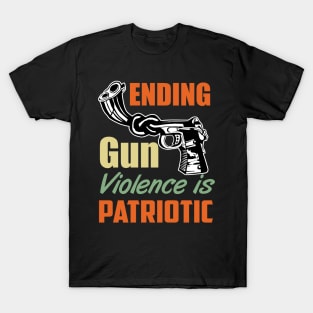 Ending Gun Violence is Patriotic T-Shirt